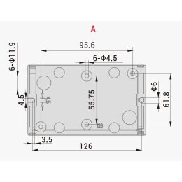 KEDU Motorschutzschalter RB6 1,6-2,5A, Komplettger&auml;t im Geh&auml;use IP55
