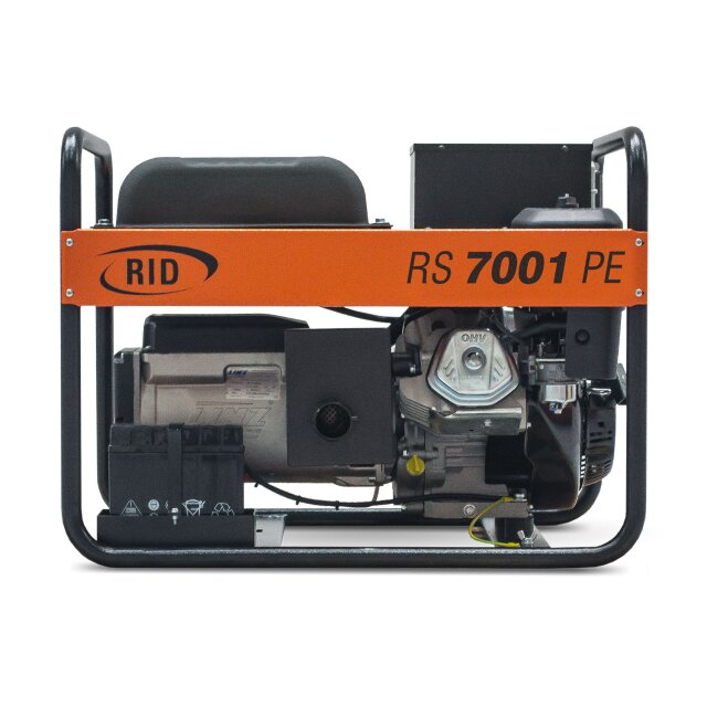 RID Synchron-Benzin-Stromerzeuger 7 kVA 230V, RS 7001PE