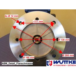 Elektromotor Drehstrom 1,5kW S6 1500/min Welle 19mm 80 prog. B5(Flansch)