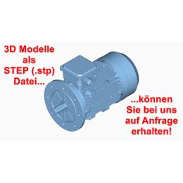 Elektromotor Drehstrom 1,5kW S6 1500/min Welle 19mm 80 prog. B5(Flansch)