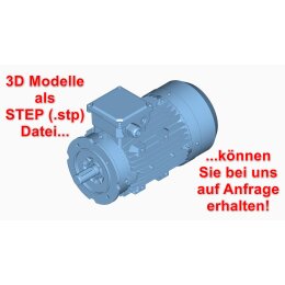 Elektromotor Drehstrom 0,75kW S6 1500/min Welle 19mm 80 B14(160mm Flansch)