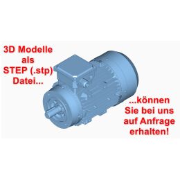 Elektromotor Drehstrom 1,5kW S6 1500/min Welle 19mm 80 prog. B14(120mm Flansch)