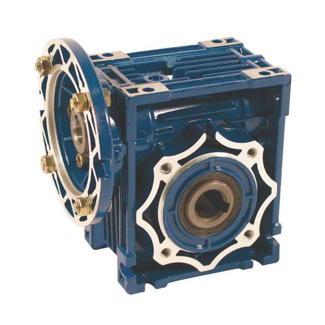 Schneckengetriebe i=7,5 mit einseitiger Abtriebswelle D18mm und Motoranbauflansch IEC71 B14