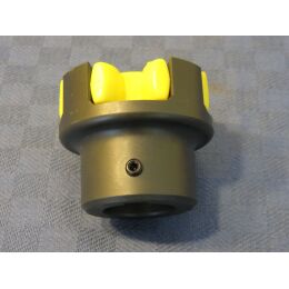 Kupplung Größe 28, gebohrt 24H7, genutet, mit Stern - kompatibel zu Rotex/Habix