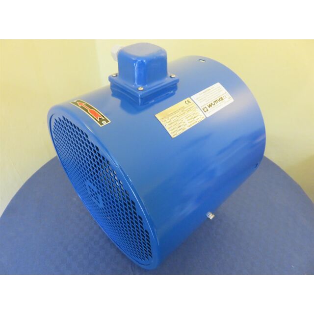 DWEMA Fremdlüfter 1~ 230V für Elektromotor Drehstrom ABM-D / EMK passend, Bg.132