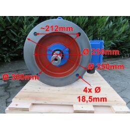 EMK Elektromotor Drehstrom 11kW 1500/min Welle 42mm 160M B35(Fuß+Flansch) IE3-KR