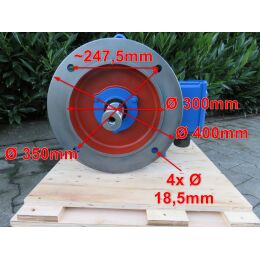 EMK Elektromotor Drehstrom 30kW 1500/min Welle 55mm 200L B35(Fuß+Flansch) IE3-KR