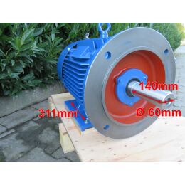 EMK Elektromotor Drehstrom 45kW 3000/min Welle 55mm 225M B35(Fuß+Flansch) IE3-KR