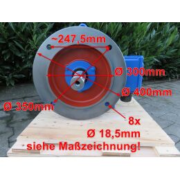EMK Elektromotor Drehstrom 45kW 3000/min Welle 55mm 225M B35(Fuß+Flansch) IE3-KR