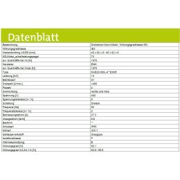 EMK Elektromotor Drehstrom 15kW 1500/min Welle 42mm 160L...