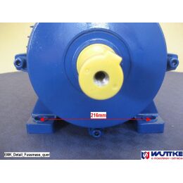 EMK Elektromotor Drehstrom 3kW 1000/min Welle 38mm 132S B3(Fuß) IE3