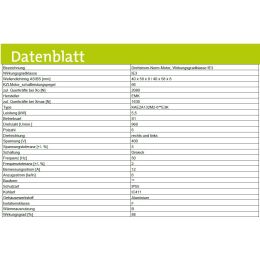 EMK Elektromotor Drehstrom 5,5kW 1000/min Welle 38mm 132M B3(Fuß) IE3