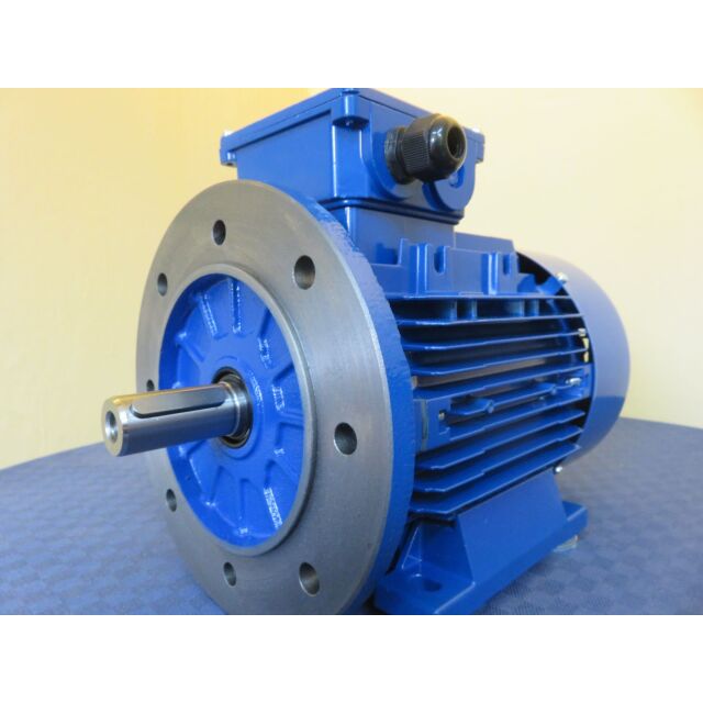 DWEMA Elektromotor Drehstrom 2,2kW 1500/min Welle 28mm 100L B35(Fuß+Flansch) IE3