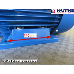 DWEMA Elektromotor Drehstrom 4kW 3000/min Welle 28mm 100L B3(Fuß) IE3 prog.