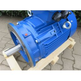 DWEMA Elektromotor Drehstrom 11kW 1500/min Welle 42mm 160M B5(Flansch) IE3