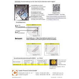 CONDOR Druckschalter MDR3, passt zu SBN 10bar Kompressor mit 5,5kW Motor