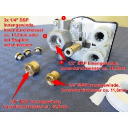 CONDOR Druckschalter MDR3, passt zu Scheppach 10bar Kompressor mit 5,5kW Motor