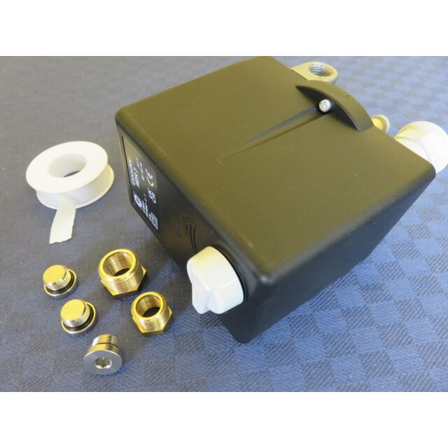 CONDOR Druckschalter MDR3, passt zu Renner 10bar Kompressor mit 7,5kW Motor